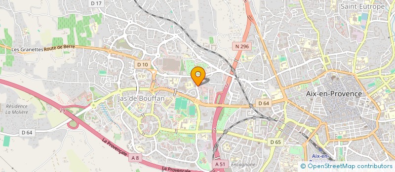 localisation de l'entreprise SCI DU 6 BD VELASQUEZ à AIX EN PROVENCE
