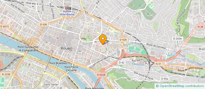 localisation de l'entreprise SCI DU 6 BIS ET 8 RUE EDOUARD ADAM  ROUEN