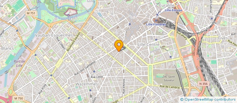 localisation de l'entreprise SCI DU 6 BIS RUE ROGER SALENGRO à LILLE