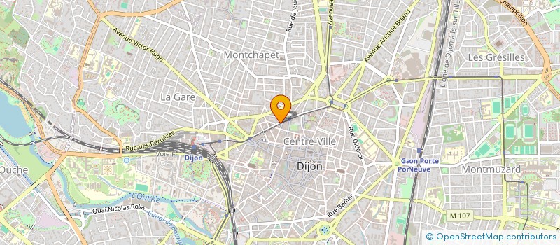 localisation de l'entreprise SCI DU 6 BOULEVARD DE BROSSES à DIJON