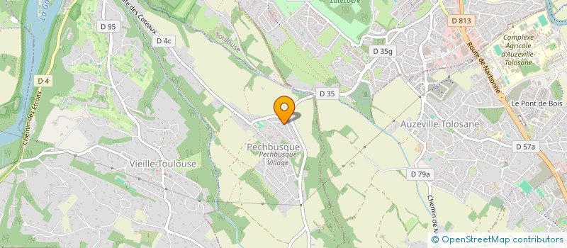 localisation de l'entreprise SCI DU 6 CHEMIN DU PASTEL  VIEILLE-TOULOUSE