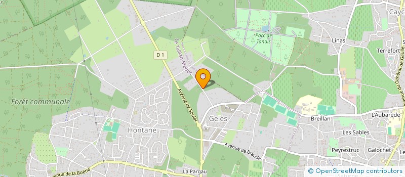 localisation de l'entreprise SCI DU 6 ET 8 RUE LOUIS COULLET  LE TAILLAN-MEDOC