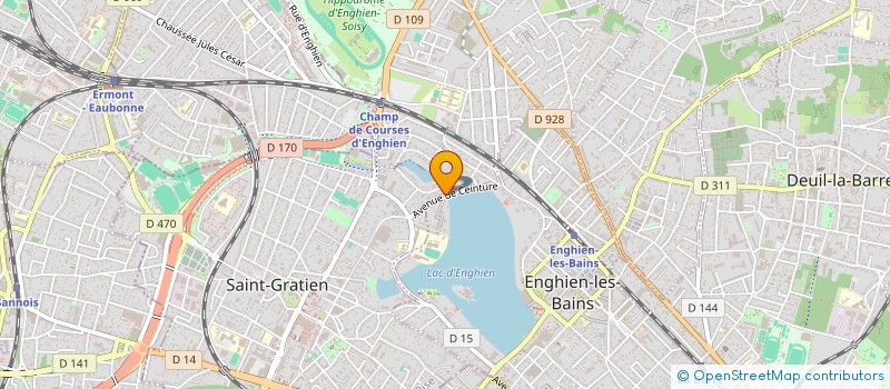 localisation de l'entreprise SCI DU 6 IMPASSE RIBOULET A SAINT DENIS à SAINT-GRATIEN