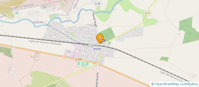 localisation de l'entreprise SCI DU 6 PL DU DOCTEUR TILLET  AVORD