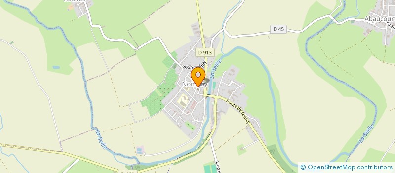 localisation de l'entreprise SCI DU 6 PLACE DE LA VICTOIRE  NOMENY