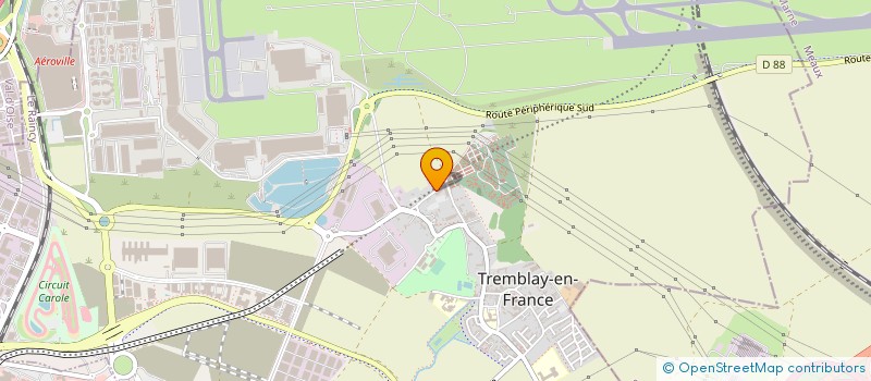localisation de l'entreprise SCI DU 6 PLACE DEGEYTER à TREMBLAY-EN-FRANCE