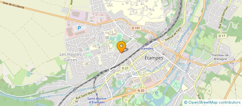 localisation de l'entreprise SCI DU 6 PLACE DROUAISE  ETAMPES