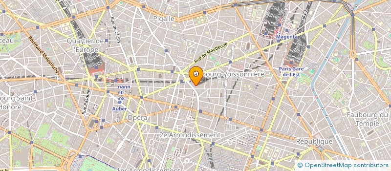 localisation de l'entreprise SCI DU 6 R CADET  PARIS