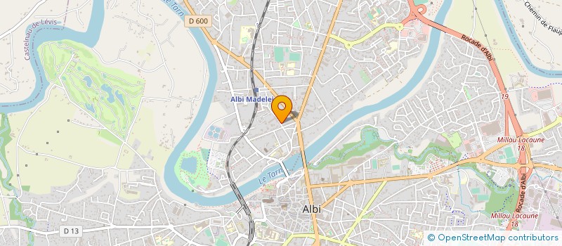 localisation de l'entreprise SCI DU 6 RUE ALFRED MONESTIE à ALBI