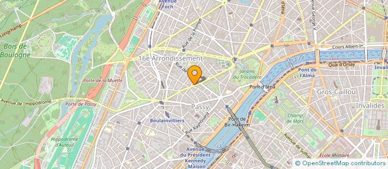 localisation de l'entreprise SCI DU 6 RUE DE L ALBINONI  PARIS