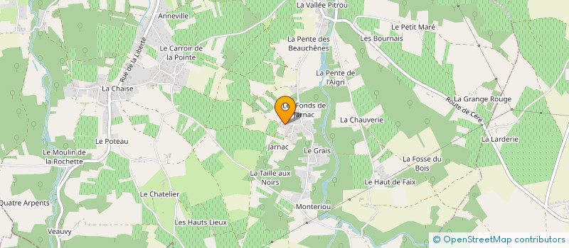 localisation de l'entreprise SCI DU 6 RUE DE LA MARE PLATE  SAINT-GEORGES-SUR-CHER