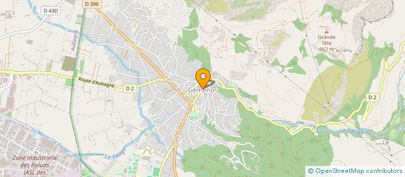 localisation de l'entreprise SCI DU 6 RUE DE LA REPUBLIQUE  GEMENOS