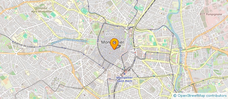 localisation de l'entreprise SCI DU 6 RUE DE LA VIEILLE à MONTPELLIER