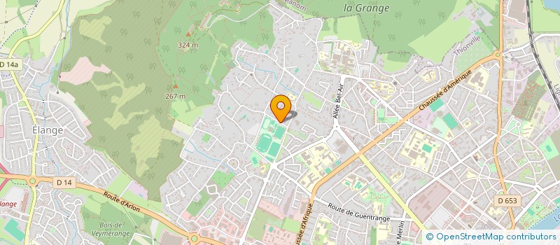 localisation de l'entreprise SCI DU 6 RUE DE STRASBOURG à THIONVILLE