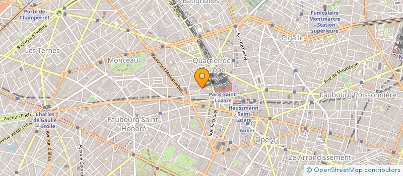 localisation de l'entreprise SCI DU 6 RUE DE VIENNE  PARIS