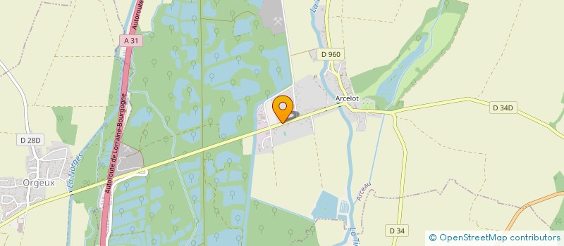 localisation de l'entreprise SCI DU 6 RUE DES ARGENTIERES  ARCEAU