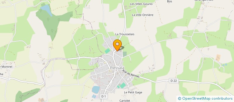 localisation de l'entreprise SCI DU 6 RUE DES HAUTS CHAMPS à LE MENE
