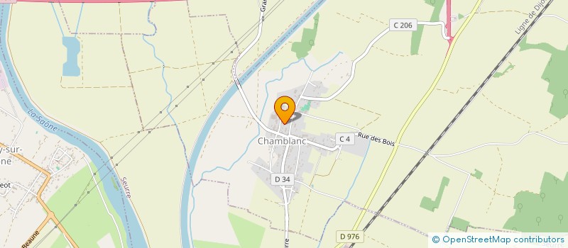 localisation de l'entreprise SCI DU 6 RUE DES VOLONTAIRES A PARIS  AUVILLARS-SUR-SAONE