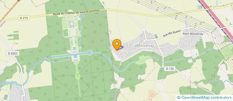 localisation de l'entreprise SCI DU 6 RUE DU MONT  MOISENAY