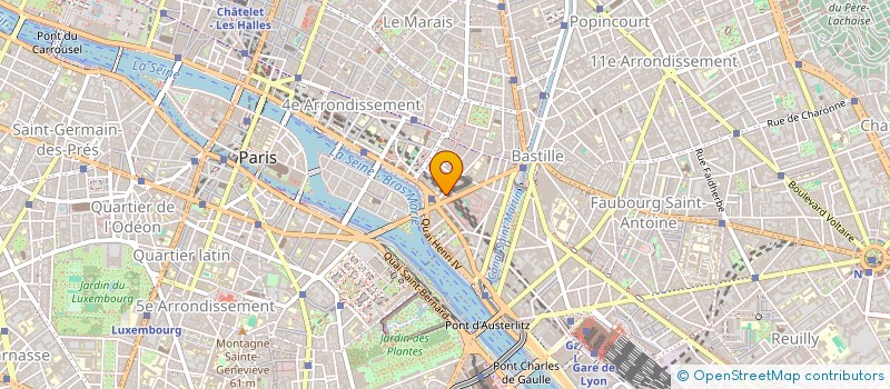 localisation de l'entreprise SCI DU 6 RUE DU PETIT MUSC  PARIS