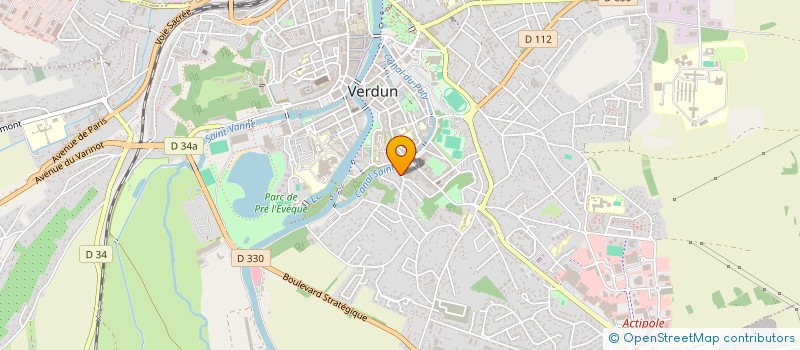 localisation de l'entreprise SCI DU 6 RUE GUYNEMER à VERDUN