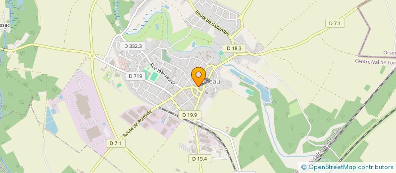 localisation de l'entreprise SCI DU 6 RUE MARCEAU à AUNEAU-BLEURY-SAINT-SYMPHORIEN