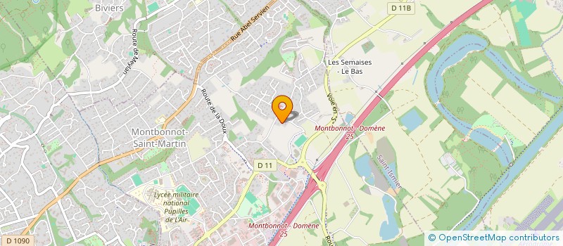 localisation de l'entreprise SCI DU 6 RUE MARCEL PORTE A GRENOBLE à SAINT-ISMIER