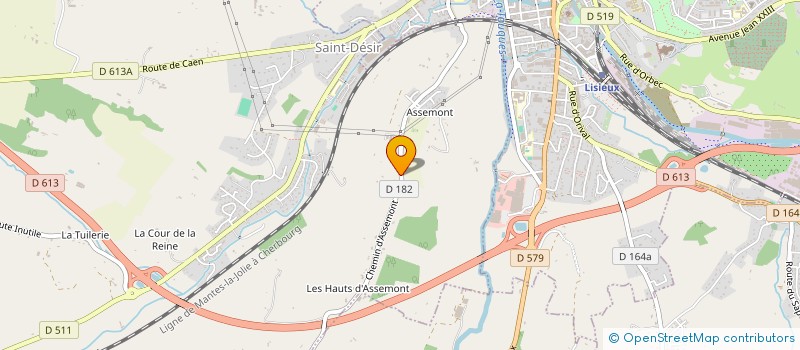 localisation de l'entreprise SCI DU 6 RUE PAUL BANASTON  SAINT-MARTIN-DE-LA-LIEUE