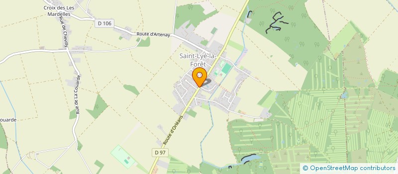 localisation de l'entreprise SCI DU 60 62 ROUTE D ORLEANS à SAINT-LYE-LA-FORET
