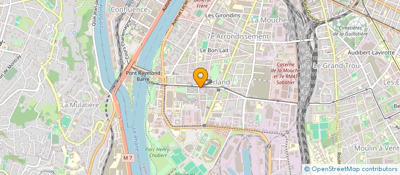 localisation de l'entreprise SCI DU 60 AVENUE DEBOURG  LYON