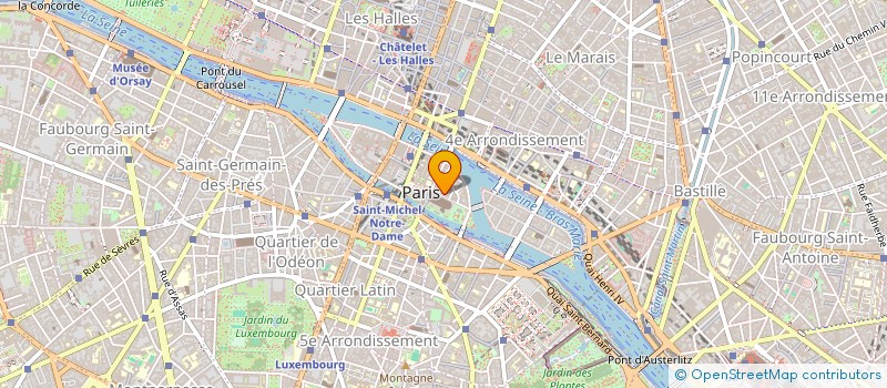 localisation de l'entreprise SCI DU 60 ROME  PARIS