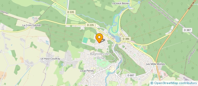 localisation de l'entreprise SCI DU 60 RUE D'ALENCON à BAGNOLES-DE-L'ORNE-NORMANDIE
