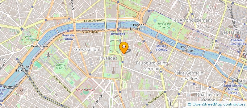 localisation de l'entreprise SCI DU 61 63 AVENUE DE SEGUR à PARIS
