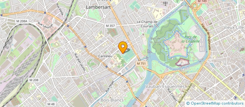 localisation de l'entreprise SCI DU 61 AVENUE DEBUIRE DU BUC à LAMBERSART