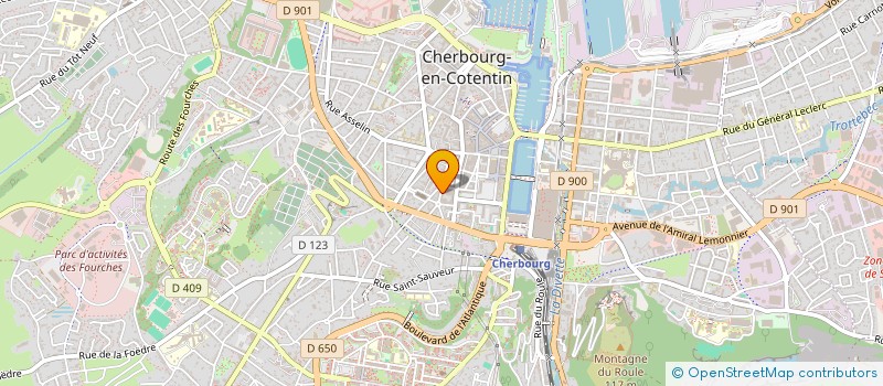 localisation de l'entreprise SCI DU 61 RUE MONTEBELLO à CHERBOURG-EN-COTENTIN