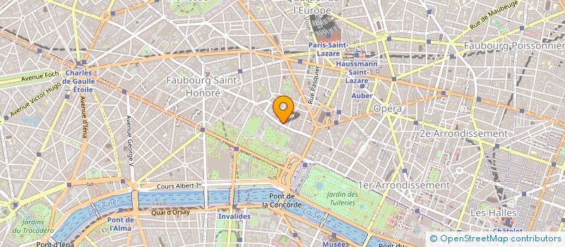 localisation de l'entreprise SCI DU 62 R LAURISTON  PARIS