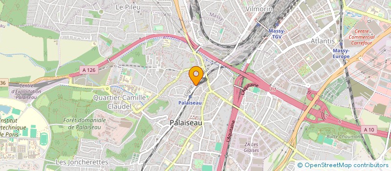 localisation de l'entreprise SCI DU 63 BOULEVARD BARA à PALAISEAU