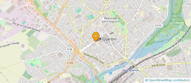 localisation de l'entreprise SCI DU 63 RUE EMILE ZOLA à SAINT-QUENTIN