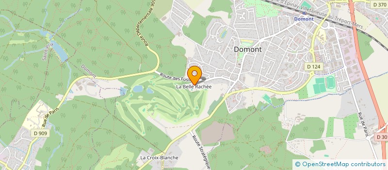 localisation de l'entreprise SCI DU 64 AVENUE JEAN JAURES  DOMONT