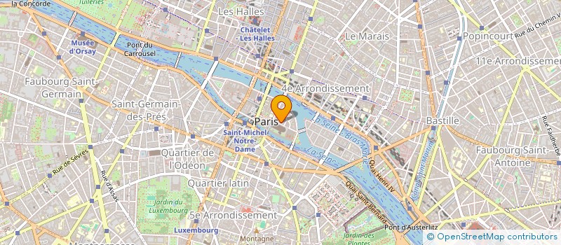 localisation de l'entreprise SCI DU 64 GAUTIER  PARIS