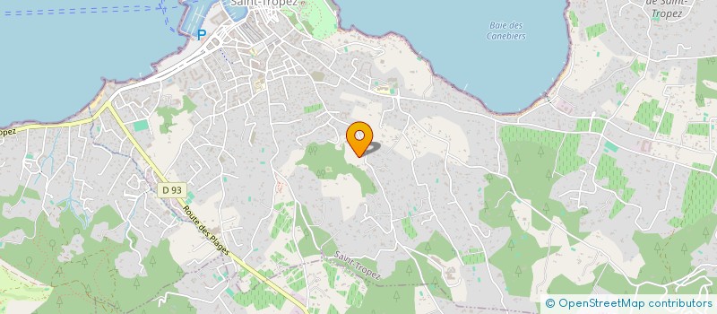 localisation de l'entreprise SCI DU 64 R DE L HOPITAL MILITAIRE à SAINT-TROPEZ