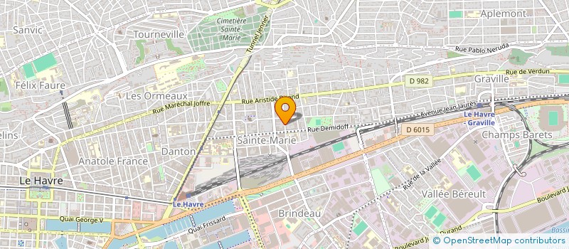 localisation de l'entreprise SCI DU 65 FRANCOIS MAZELINE à LE HAVRE