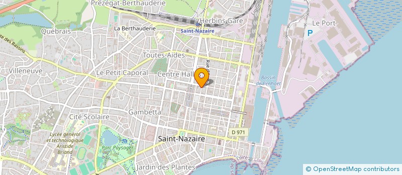 localisation de l'entreprise SCI DU 65 RUE DU MAINE  SAINT-NAZAIRE