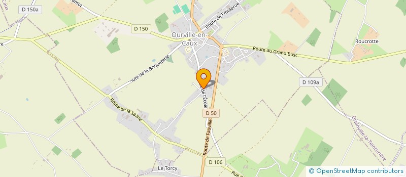 localisation de l'entreprise SCI DU 659 RUE DE L'ECOLE  OURVILLE-EN-CAUX