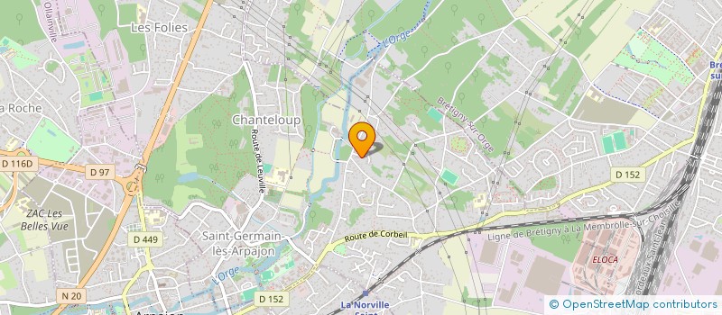 localisation de l'entreprise SCI DU 66 AULNAY à SAINT-GERMAIN-LES-ARPAJON