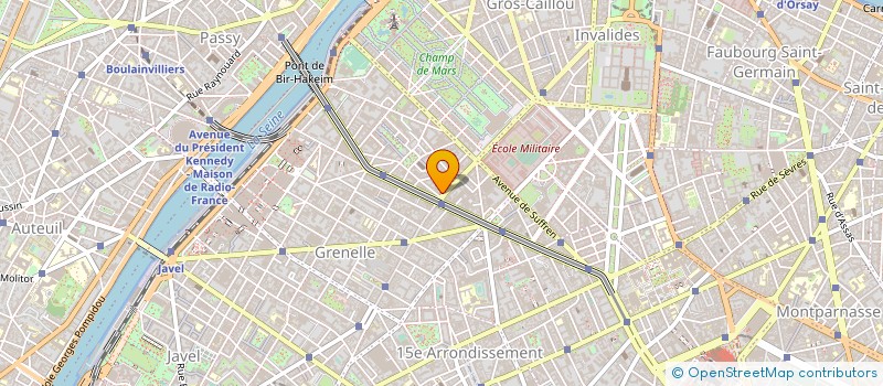 localisation de l'entreprise SCI DU 66 AV MOTTE PICQUET  PARIS