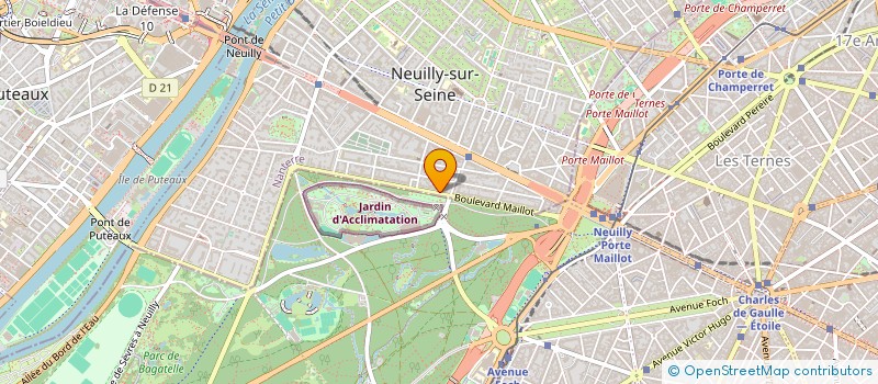 localisation de l'entreprise SCI DU 66 BARRES DDFILP à NEUILLY-SUR-SEINE