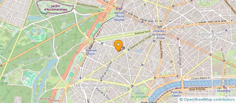 localisation de l'entreprise SCI DU 66 RUE DE NEUILLY A CLICHY à PARIS
