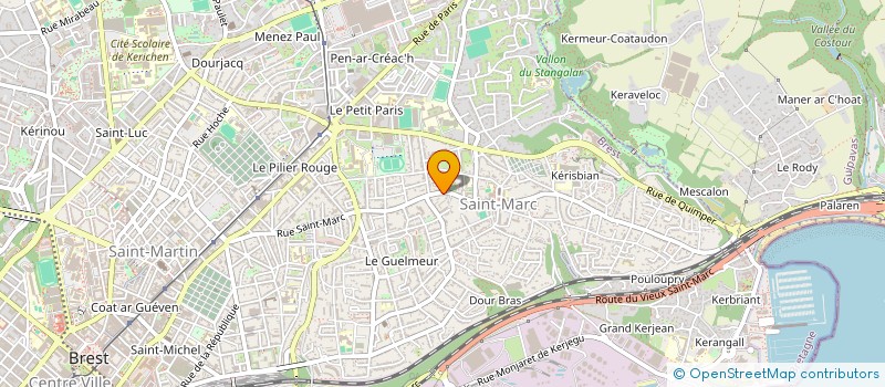 localisation de l'entreprise SCI DU 67 RUE DE VERDUN  BREST