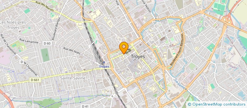 localisation de l'entreprise SCI DU 67 RUE GENERAL DE GAULLE à TROYES